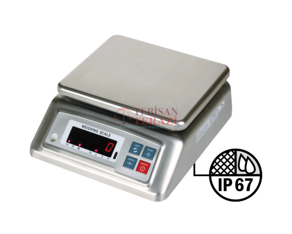 JZC 15 KG X 0,5 GR PASLANMAZ TERAZİ