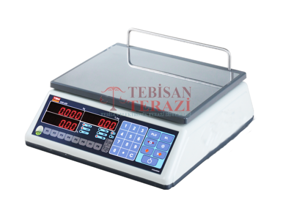 EGE LED 30 KG X 5 / 10 GR FİYAT HESAPLAMALI TERAZİ