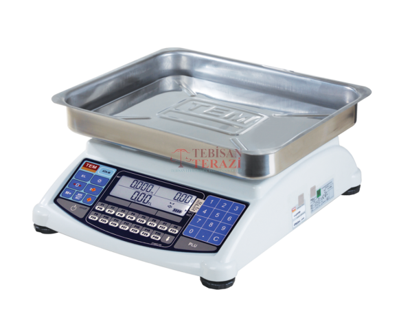 ATA LCD 15 KG X 2 / 5 GR FİYAT HESAPLAMALI TERAZİ