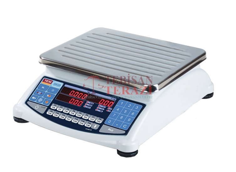 ATA LED 30 KG X 5 / 10 GR FİYAT HESAPLAMALI TERAZİ