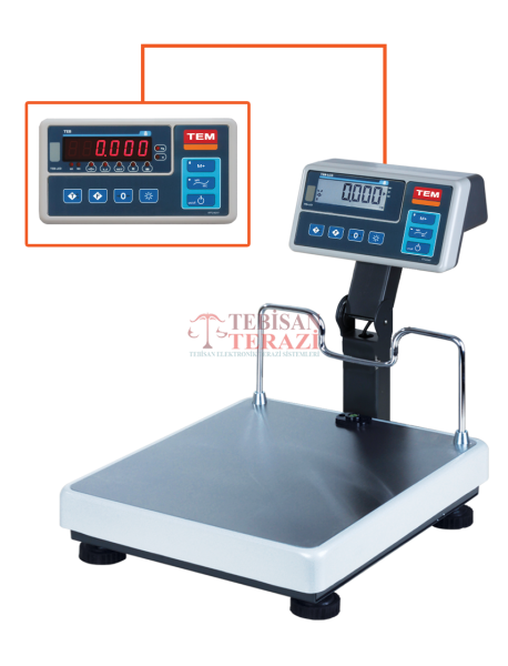 TEB LCD 45 X 45 150 KG X 20 / 50 GR TARTIM BASKÜLÜ