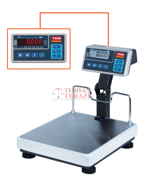 TEB LCD 50 X 60 300 KG X 50 / 100 GR TARTIM BASKÜLÜ