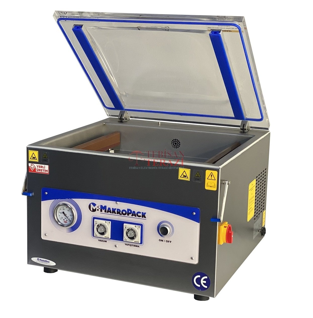 MAKROPACK 41 CM ÇİFT ÇENE SET ÜSTÜ VAKUM MAKİNASI