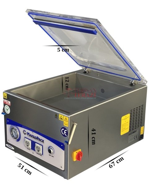 MAKROPACK 45 CM TEK ÇENE SET ÜSTÜ VAKUM MAKİNASI