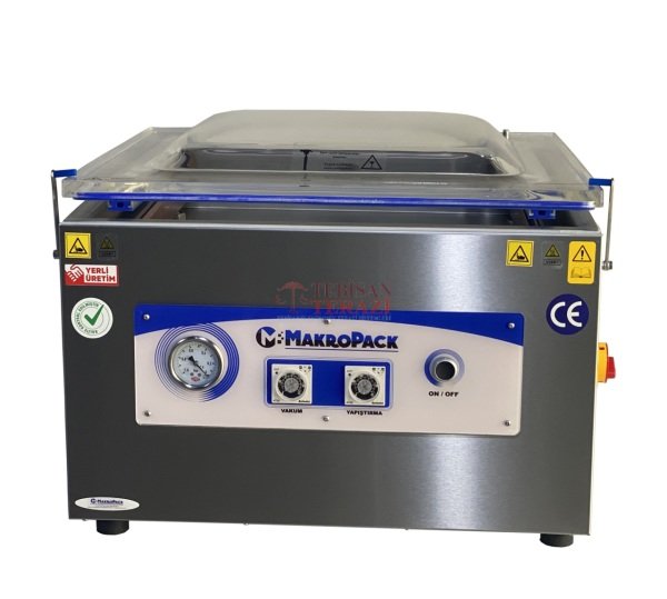 MAKROPACK 51+51 CM ÇİFT ÇENE SET ÜSTÜ VAKUM MAKİNASI