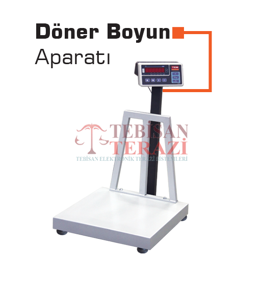 TEB 300 KG X 100 GR 60 X 60  TARTIM BASKÜLÜ