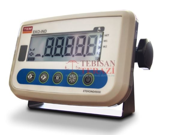 TEM EKO TARTIM İNDİKATÖRÜ LCD ( SİYAH / BEYAZ )
