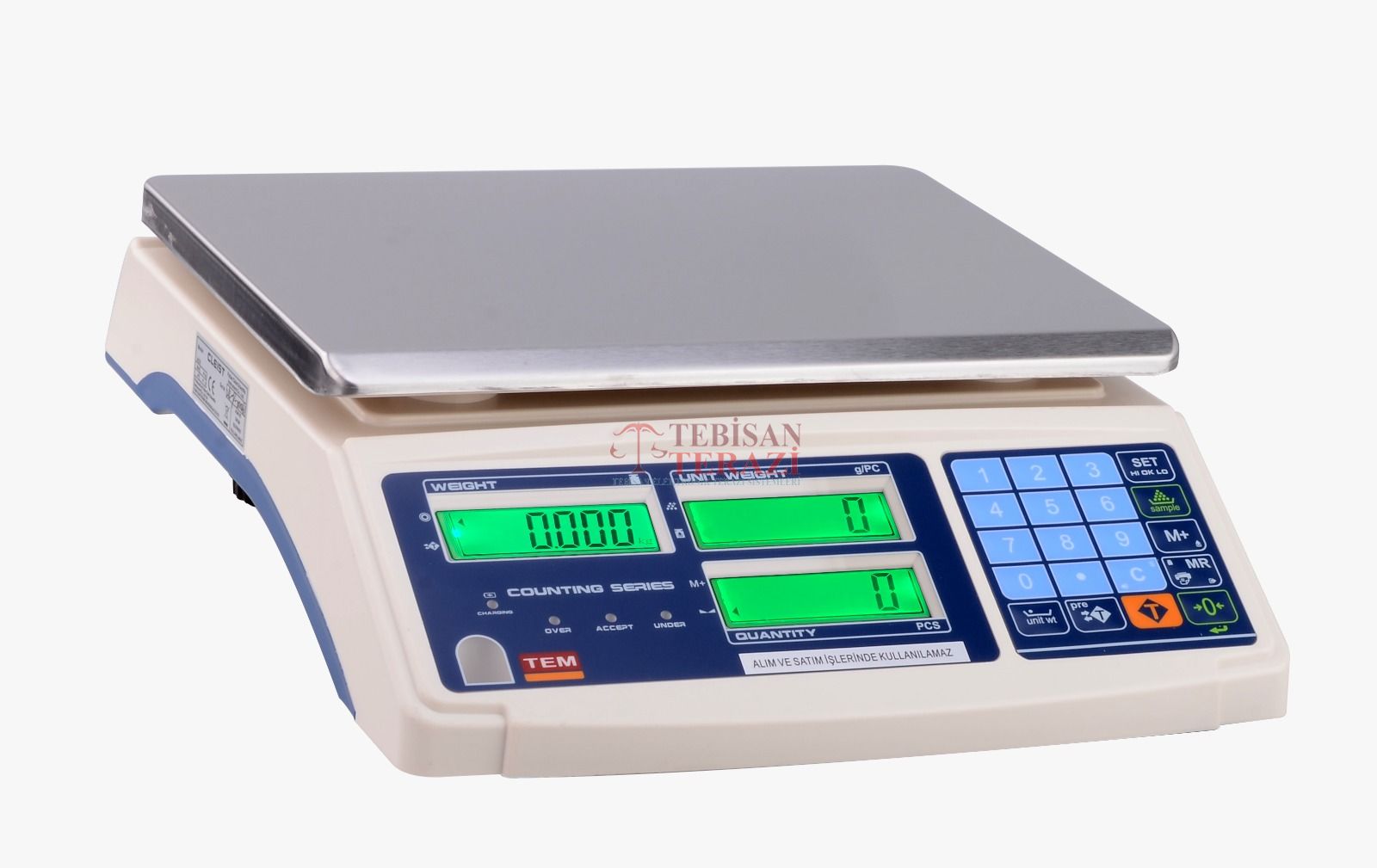 ACS 30 KG X 1 GR SAYICI TERAZİSİ