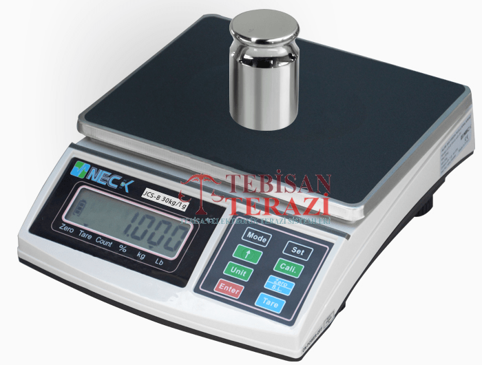 JCS-B 15 KG X 0,5 GR TARTIM TERAZİSİ