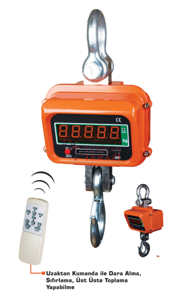 CSH-SH 5 TON X 2 KG VİNÇ BASKÜLÜ