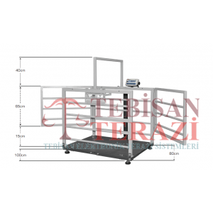 EKO 600 KG X 100 GR 70 X 100 CANLI HAYVAN BASKÜLÜ