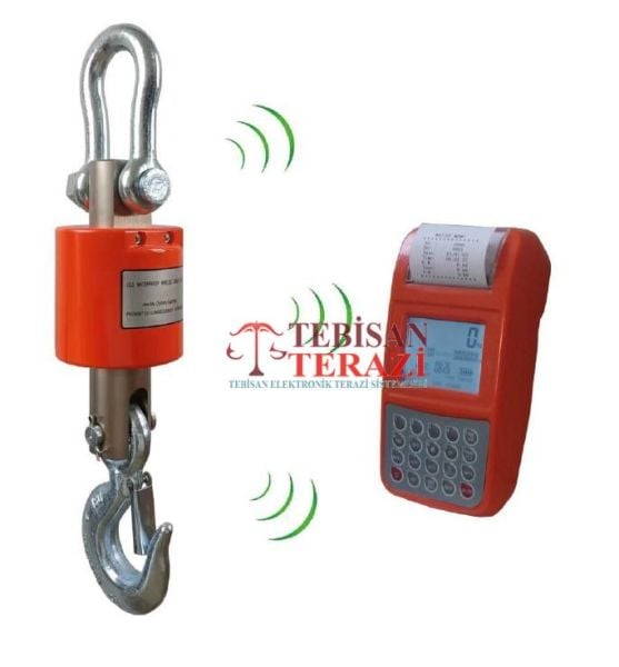 OCS-RP 10 TON X 5 KG YAZICILI VİNÇ BASKÜLÜ