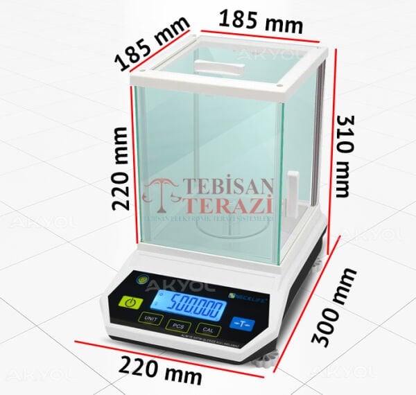 FLY-300 GR ( 0,001 GR / 1 Mg ) HASSAS TERAZİ