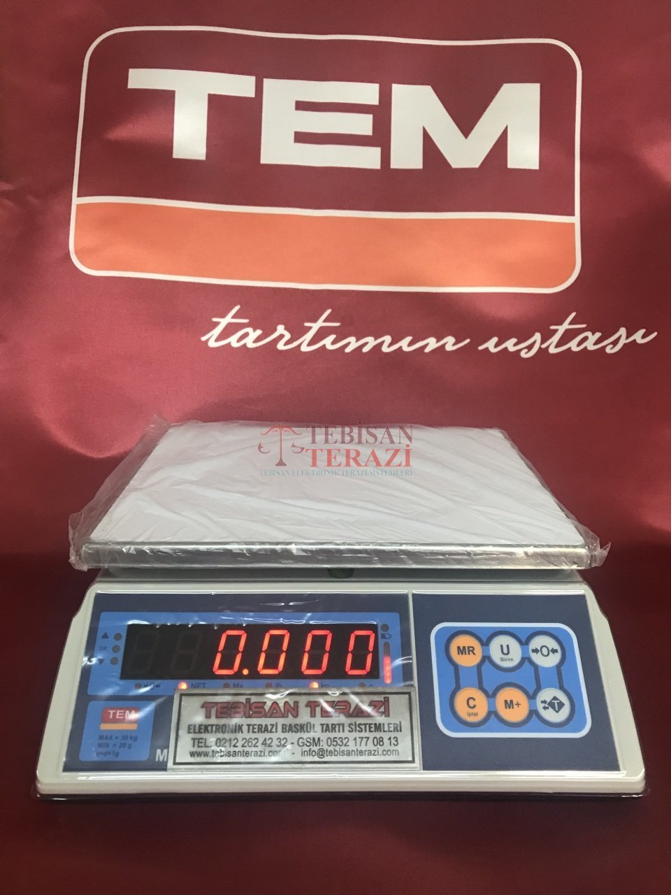 MTD 30 KG X 1 GR TARTIM TERAZİSİ