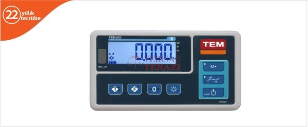 TEB 1500 KG X 500 GR 110 X 200 CANLI HAYVAN BASKÜLÜ