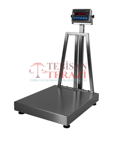 TEB 500 KG X 200 GR 70 X 80  PASLANMAZ BASKÜL
