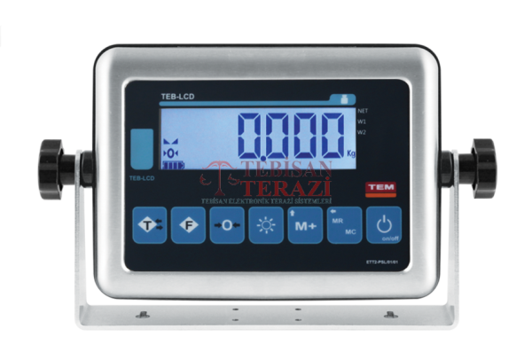 TEB 500 KG X 200 GR 70 X 80  PASLANMAZ BASKÜL