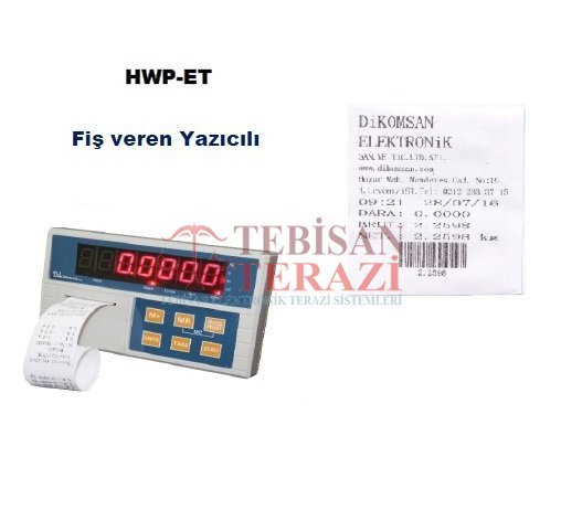 HWP-ET 300 KG X 100 GR 90 X 120 DİYALİZ BASKÜLÜ ( ÇİFT RAMPA )