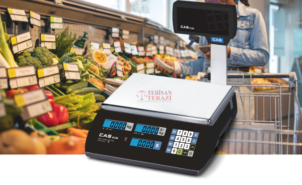 ER-JR 15 KG X 2 / 5 GR FİYAT HESAPLAMALI TERAZİ