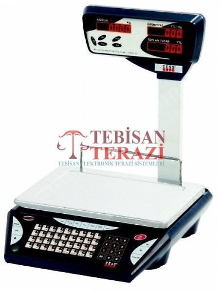 MT-30 KG X 5 / 10 GR FİYAT HESAPLAMALI BOYUNLU TERAZİ