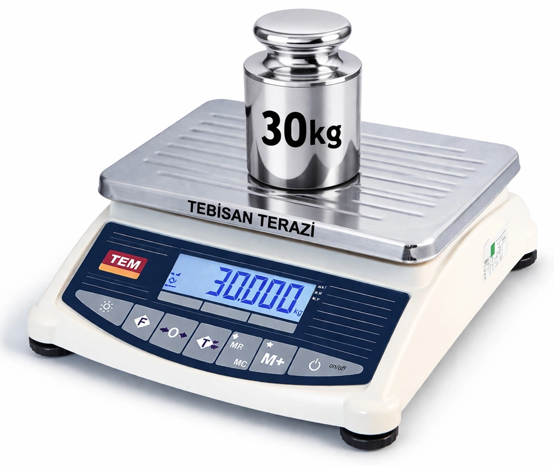 TEM ATA TB 30KG 1GR TARTIM TERAZİSİ