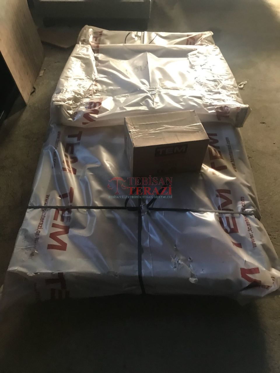TEM CANLI HAYVAN BASKÜLÜ 1500KG 500GR 110x240 TARTIM TEB