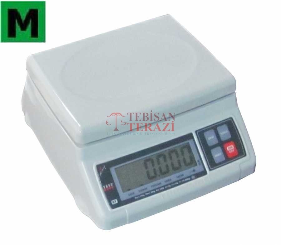 TESS BT15 15KG 2/5GR ONAYLI TARTIM TERAZİSİ