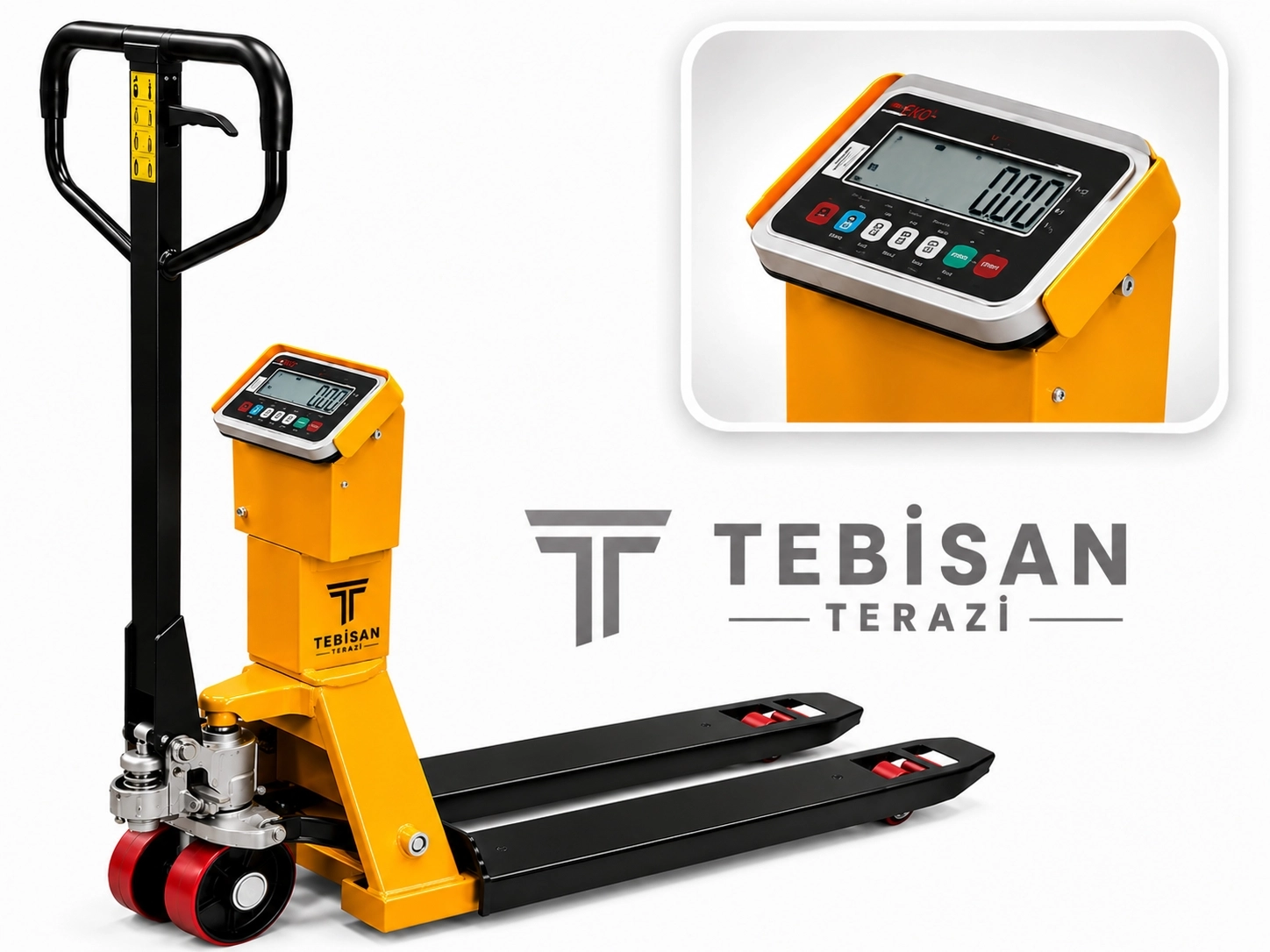 CAS CPSE 2000 KG 1 KG TARTIM TRANSPALET BASKÜLÜ