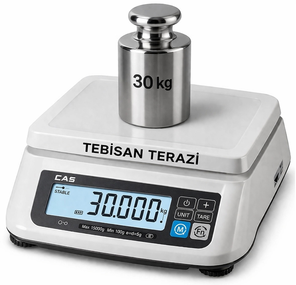 CAS SW2 30KG 1GR TARTIM TERAZİSİ
