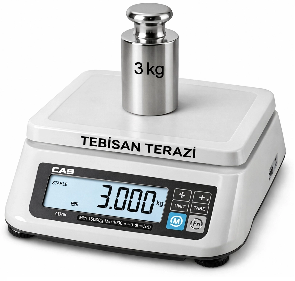 CAS SW2 3KG 0,1GR TARTIM TERAZİSİ