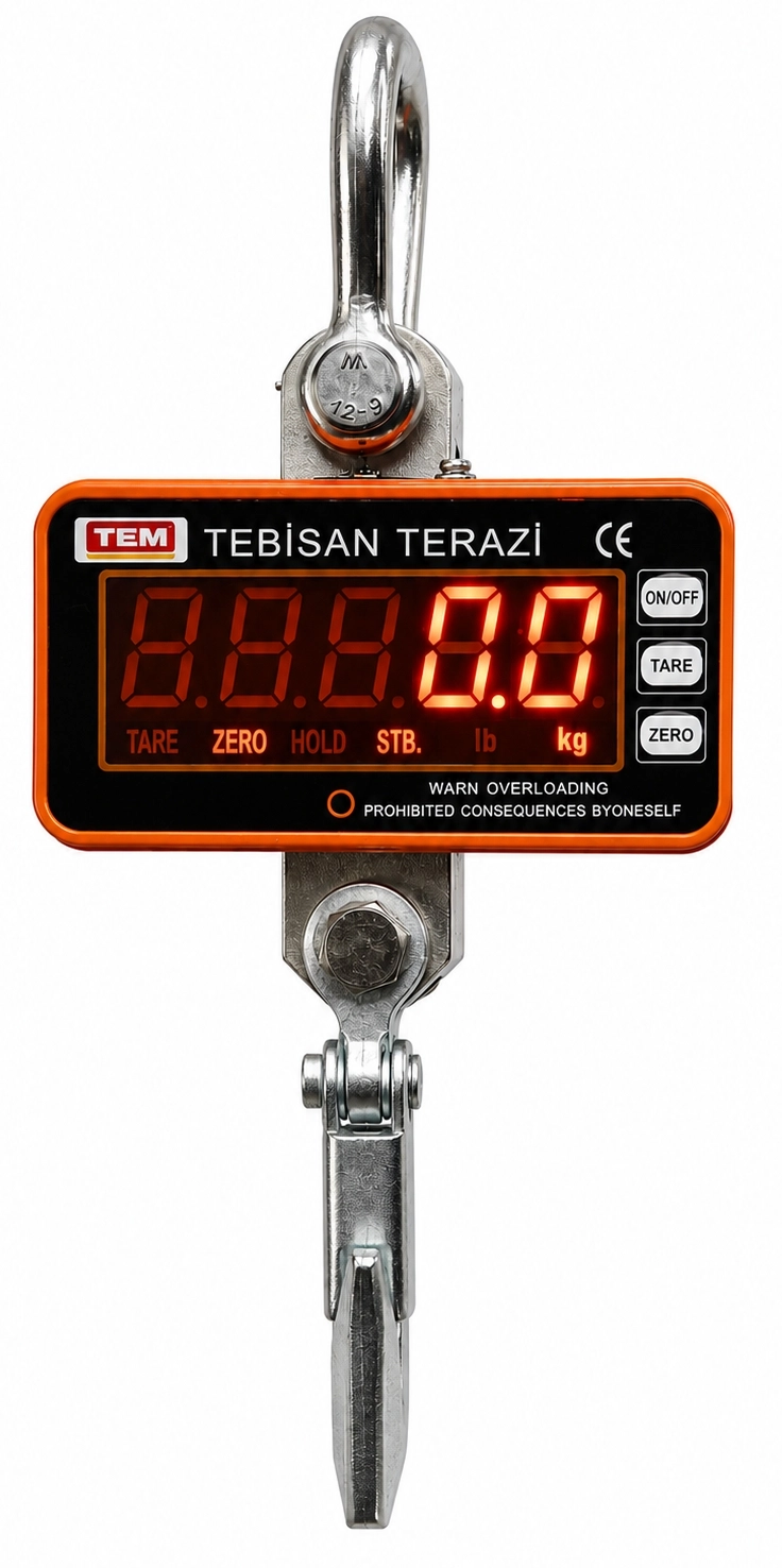 TEM CSH 1000 KG X 500 GR ÇENGEL BASKÜL