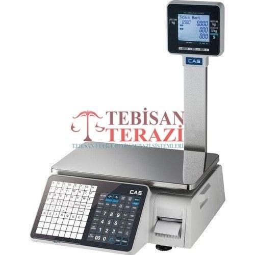 CAS CL3000 30KG 5/10GR BARKODLU TERAZİ