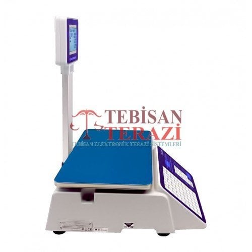 CAS CL3000 30KG 5/10GR BARKODLU TERAZİ