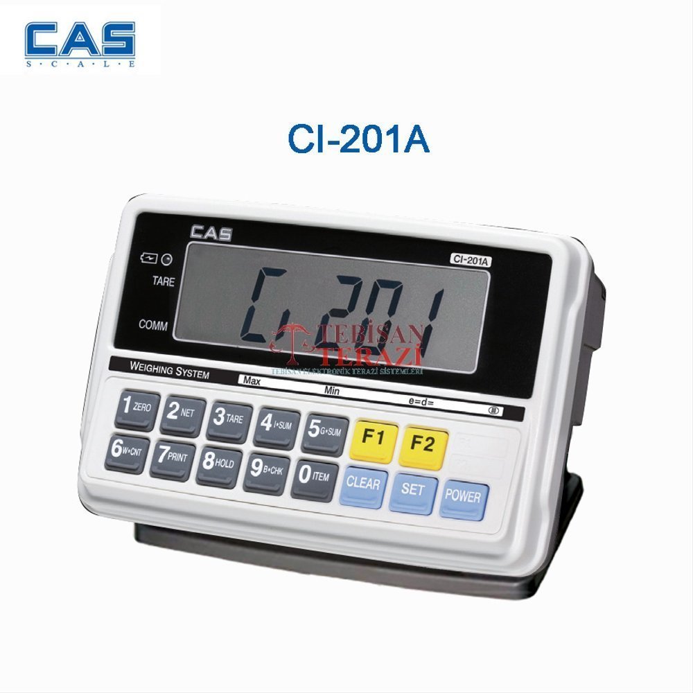 CAS CPS 2000 KG 1 KG YAZICILI TARTIM TRANSPALET BASKÜLÜ