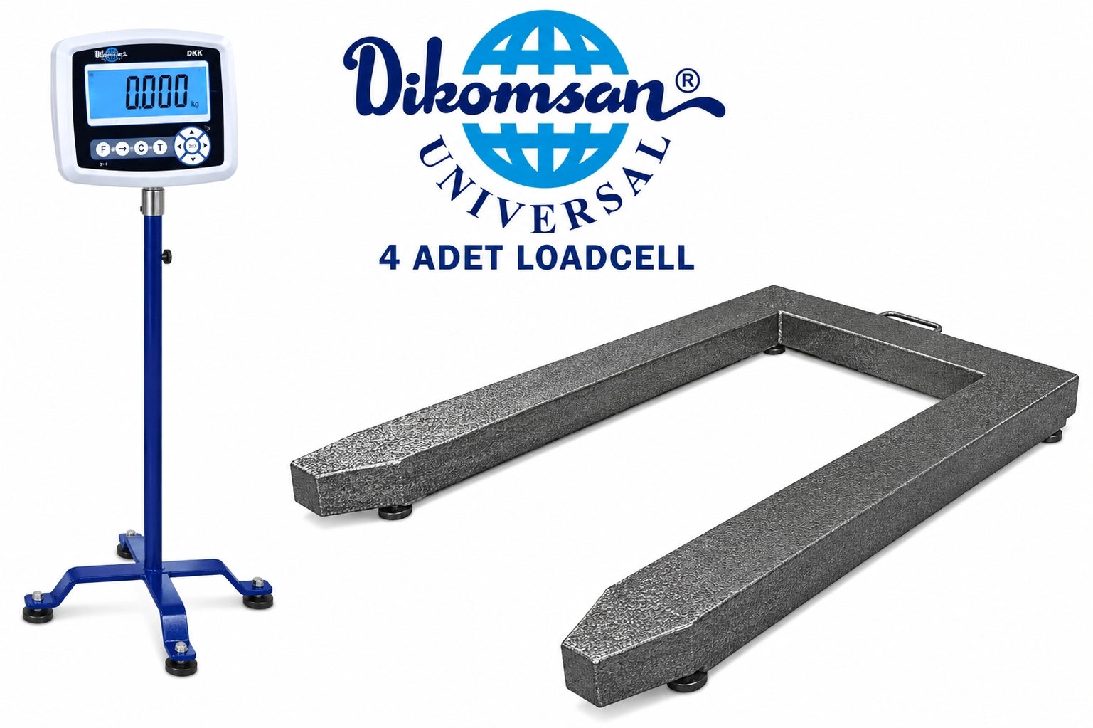 U TİPİ BASKÜL DİKOMSAN RCW-U 3000KGx1000GR 120x109