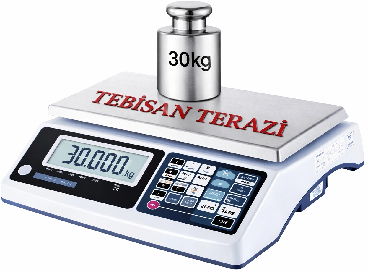 DİKOMSAN CWT-H 30KG 0,5GR TARTIM TERAZİSİ