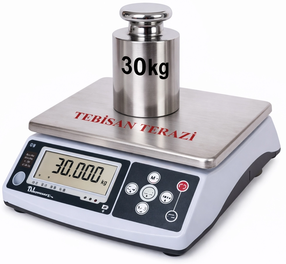 DİKOMSAN QW-U 30KG 0,1GR TARTIM TERAZİSİ