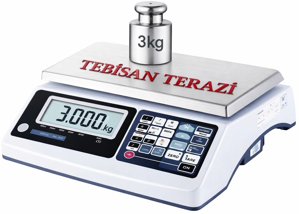 DİKOMSAN CWT-M 3KG 0,1GR TARTIM TERAZİSİ