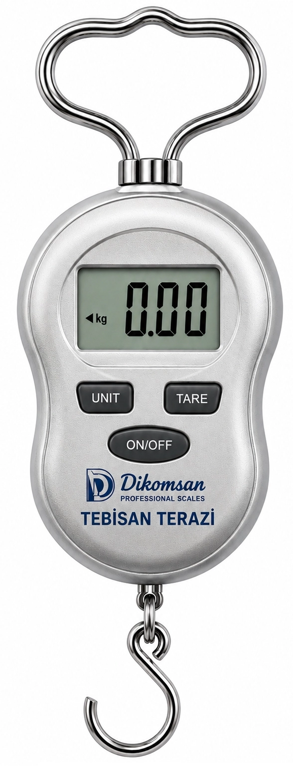 DİKOMSAN ÇENGEL BASKÜLÜ 50KG 20GR TARTIM DGC