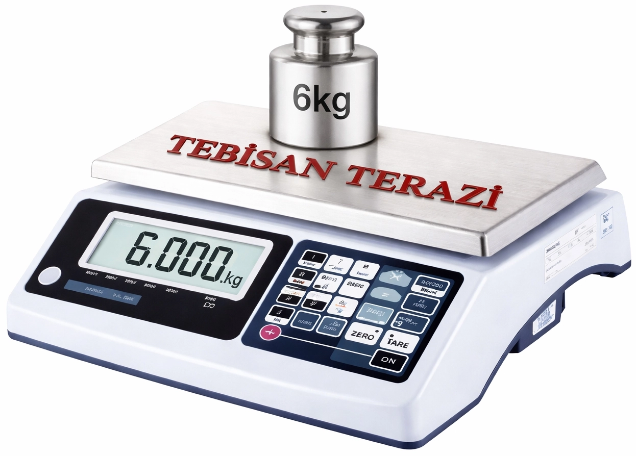 DİKOMSAN CWT-S 6KG 0,05GR TARTIM TERAZİSİ