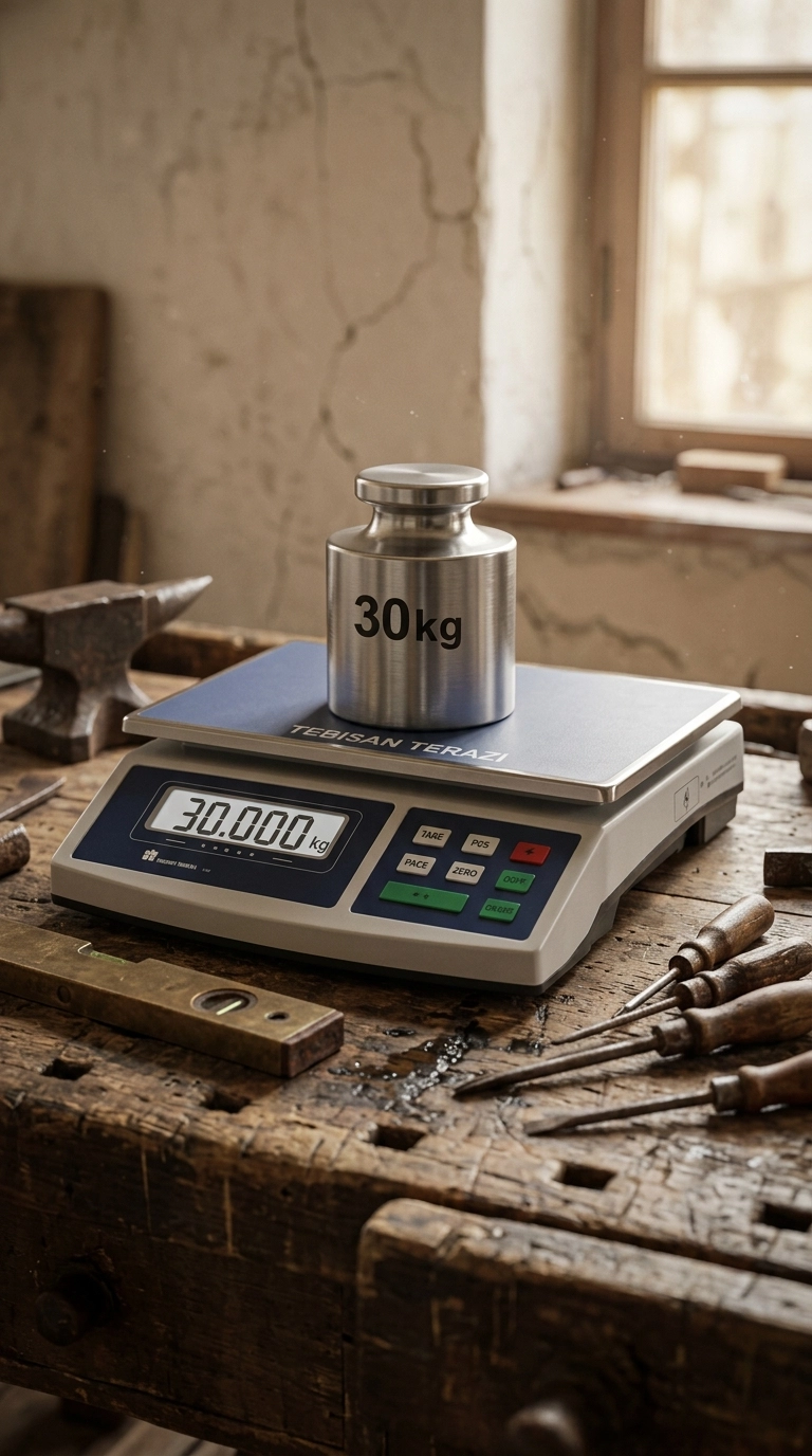 DİKOMSAN ACS-Z 30KG 1GR TARTIM TERAZİSİ