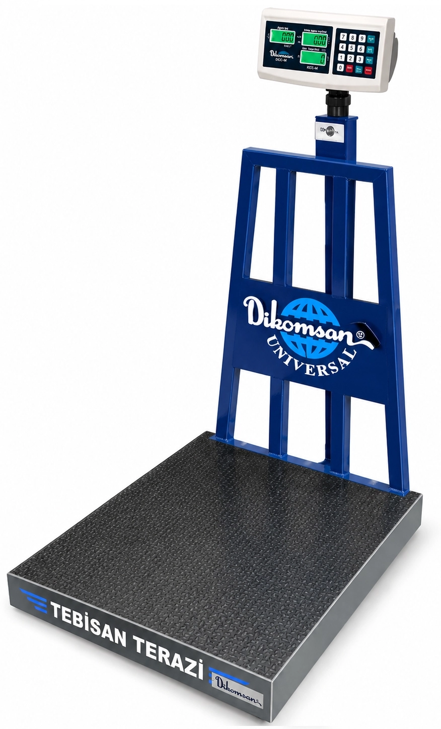 DİKOMSAN DCC-L 600KG 50GR SAYICI BASKÜL 70x80 CM