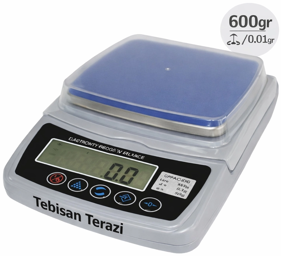TEMKDKC 600GR 0,01GR HASSAS TERAZİ
