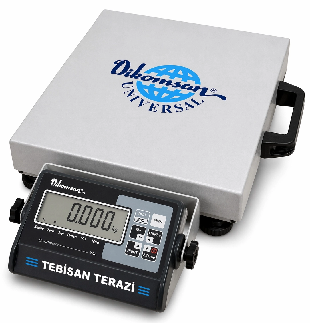 DİKOMSAN MS-RAW 150KG 20/50GR ONAYLI TAŞINABİLİR BASKÜL 40x50 CM