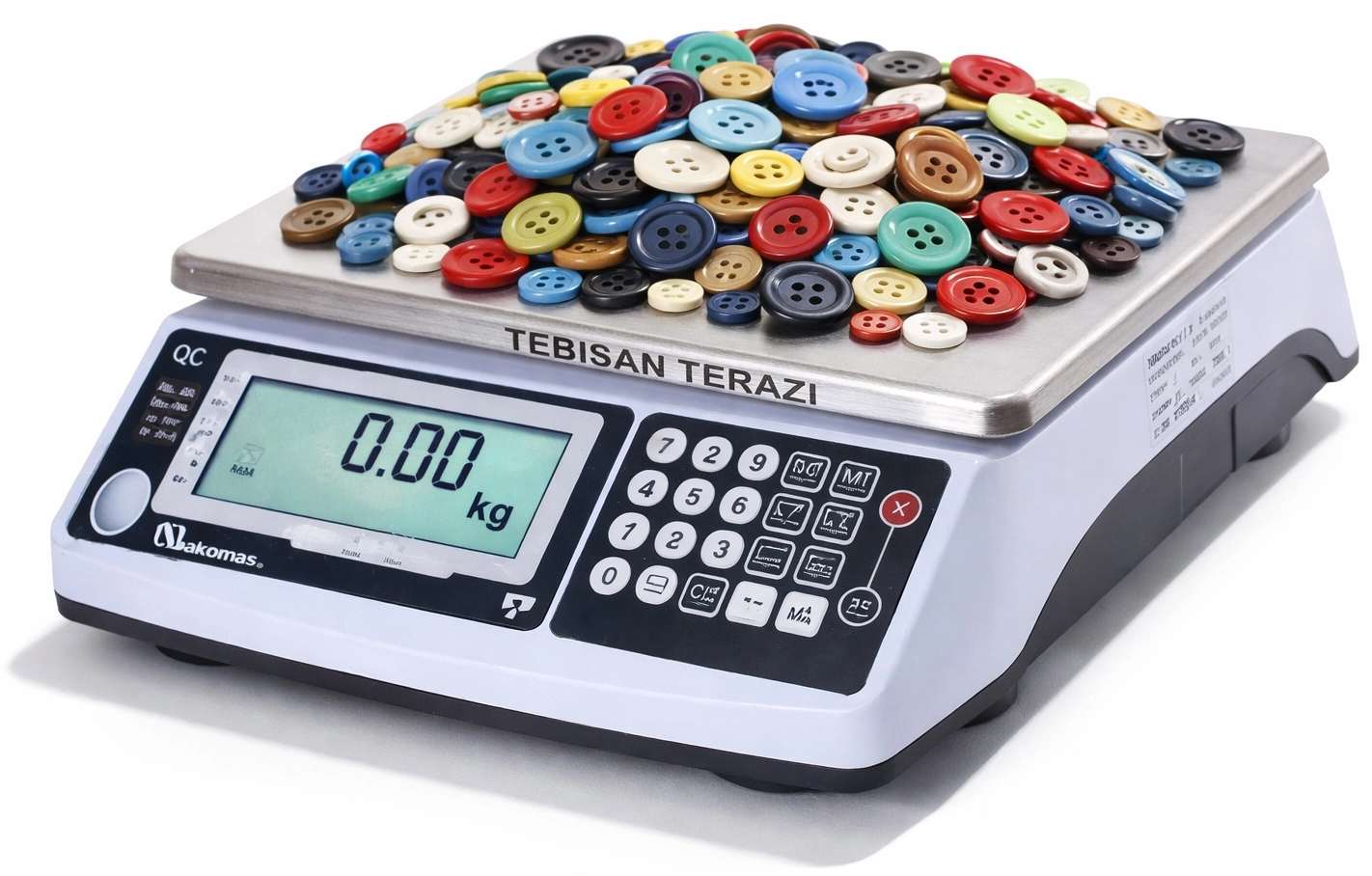 DİKOMSAN QC-S 15KG 0,1GR SAYICI TERAZİ