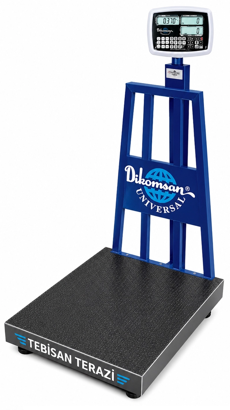 DİKOMSAN RCC-L 600KG 50GR SAYICI BASKÜL 80x90 CM