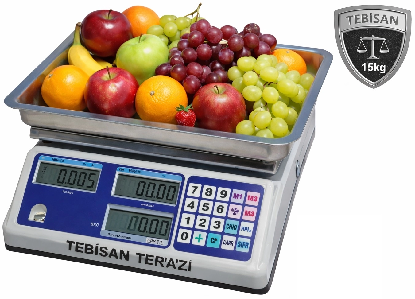 DİKOMSAN SEP-15KG 2/5GR FİYAT HESAPLAMALI TERAZİ