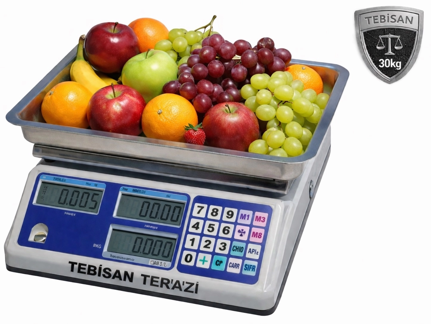 DİKOMSAN SEP-30KG 5/10GR FİYAT HESAPLAMALI TERAZİ