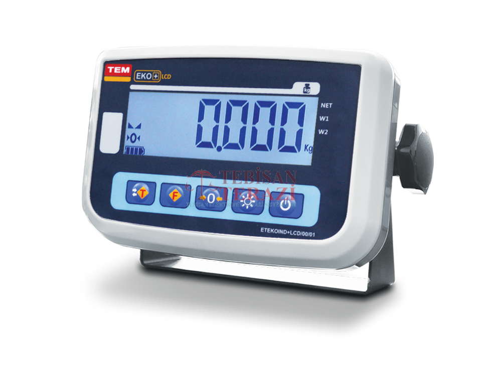 TEM EKO 15KG 2GR PASLANMAZ TERAZİ 28x35 CM