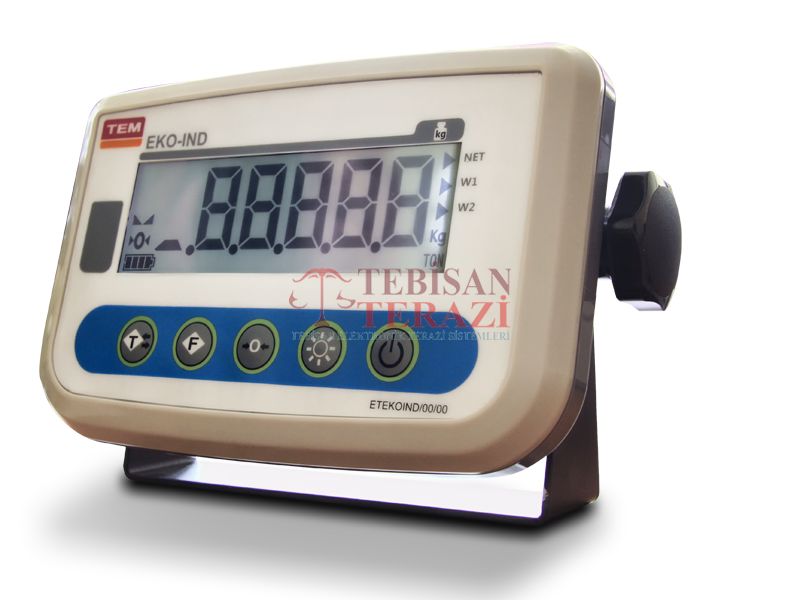 TEM EKO TARTIM İNDİKATÖRÜ LCD ( SİYAH / BEYAZ )